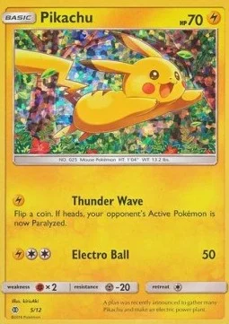 Pikachu 5/12