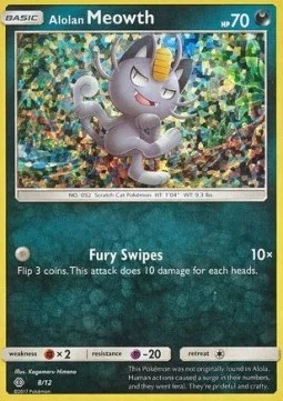 Alolan Meowth 8/12