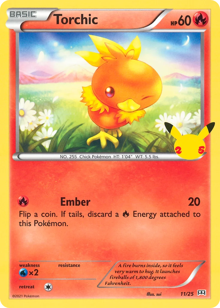 Torchic 11/25