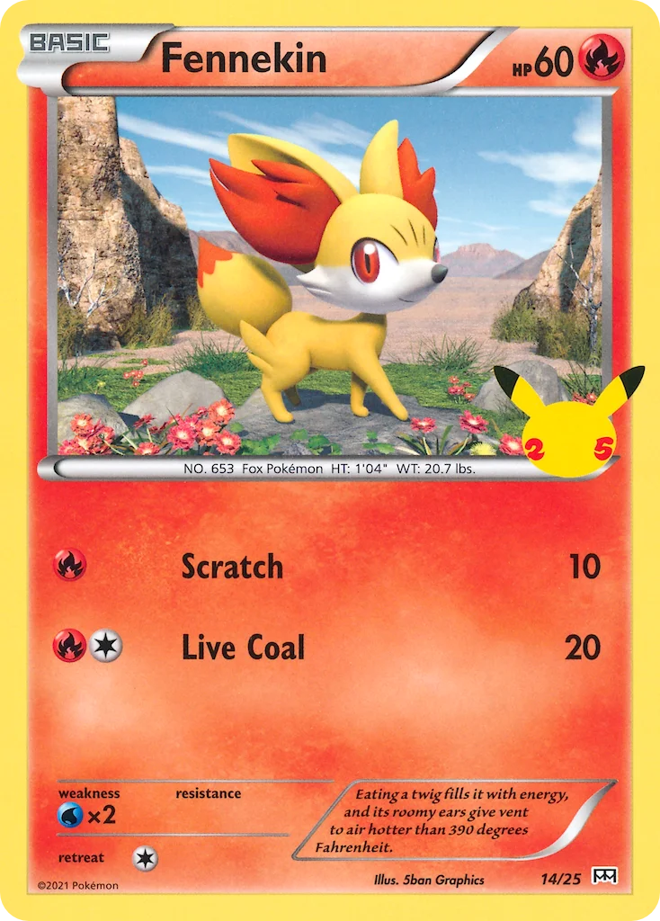 Fennekin 14/25