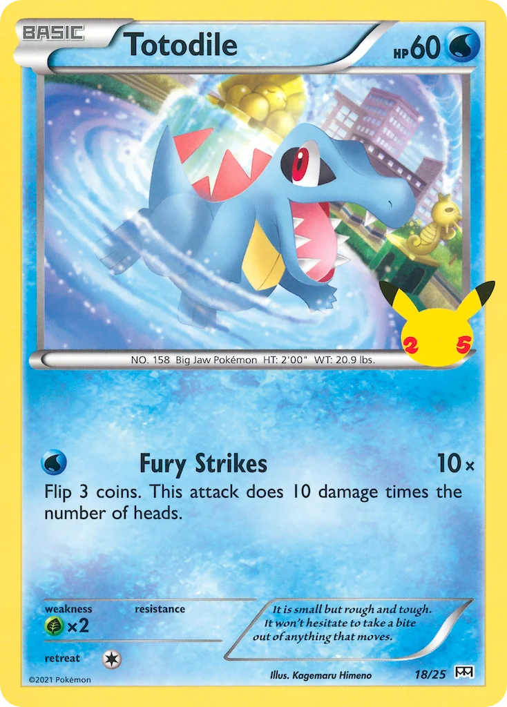 Totodile 18/25