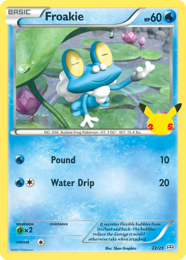 Froakie 22/25