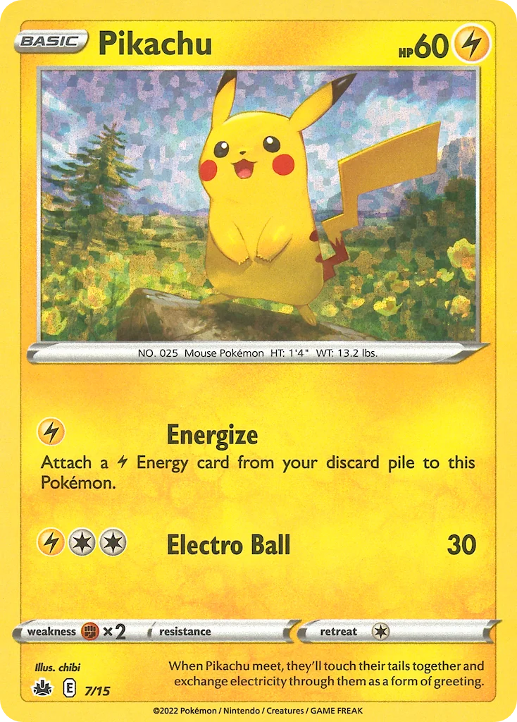 Pikachu 7/15