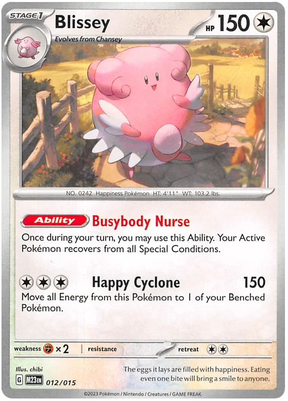 Blissey 12/15