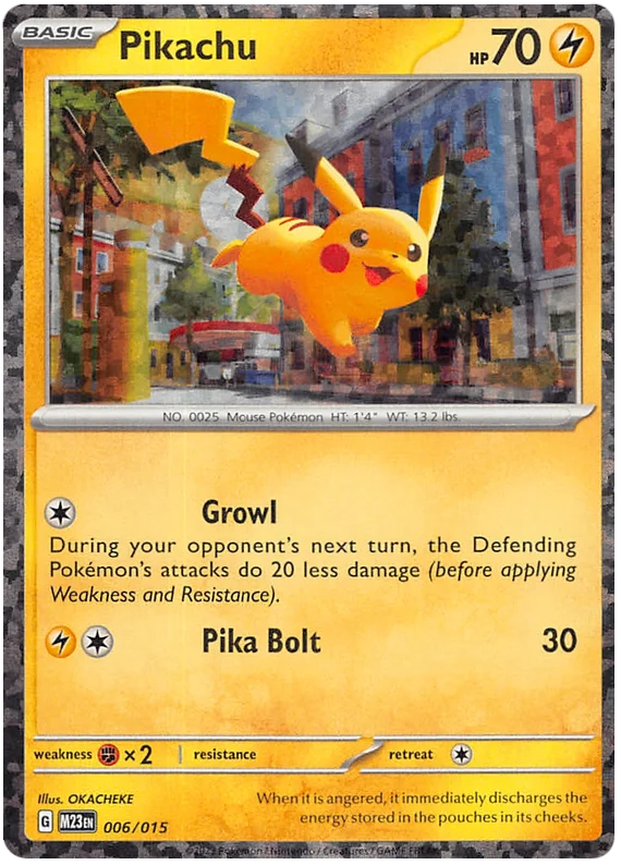 Pikachu 6/15