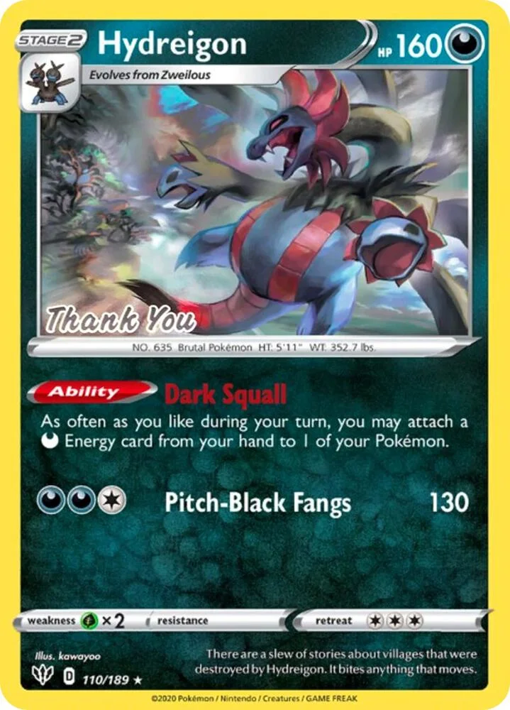 Hydreigon 10/15