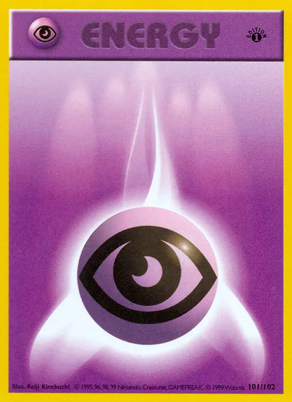 Carta Psychic Energy — Base Set 101/102