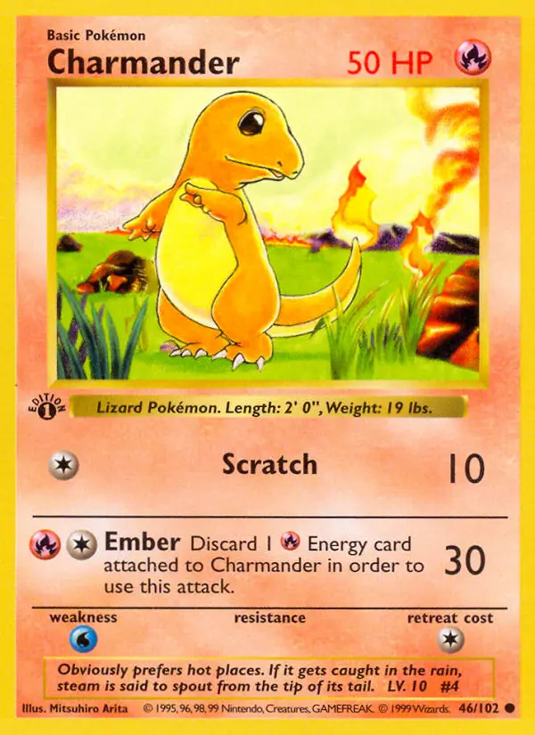 Charmander 46/102