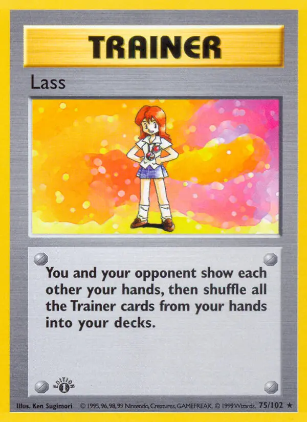 Carta Lass — Base Set 75/102
