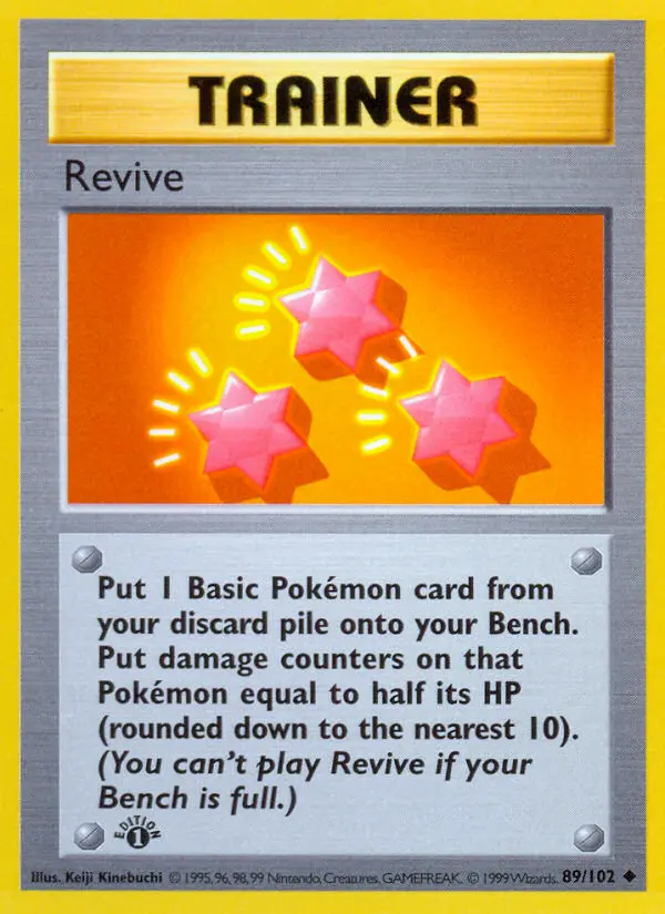 Carta Revive — Base Set 89/102