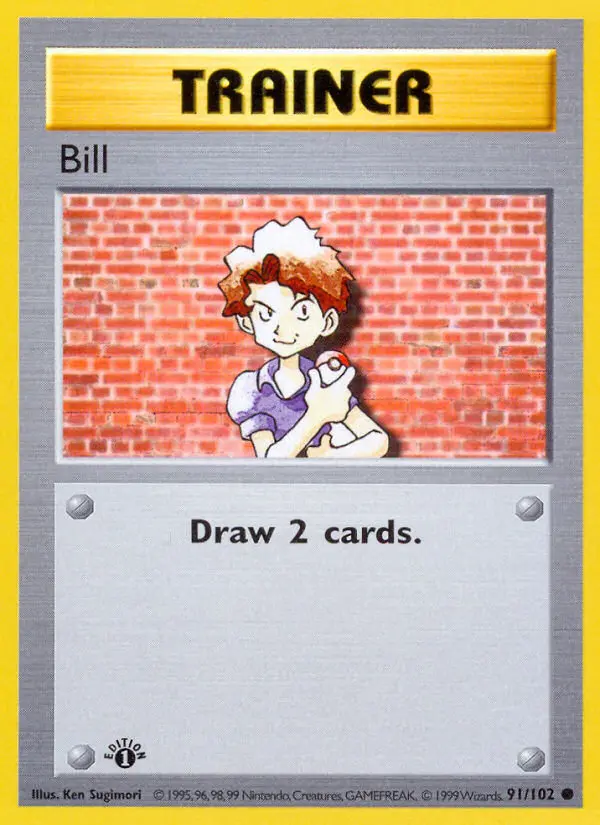 Carta Bill — Base Set 91/102