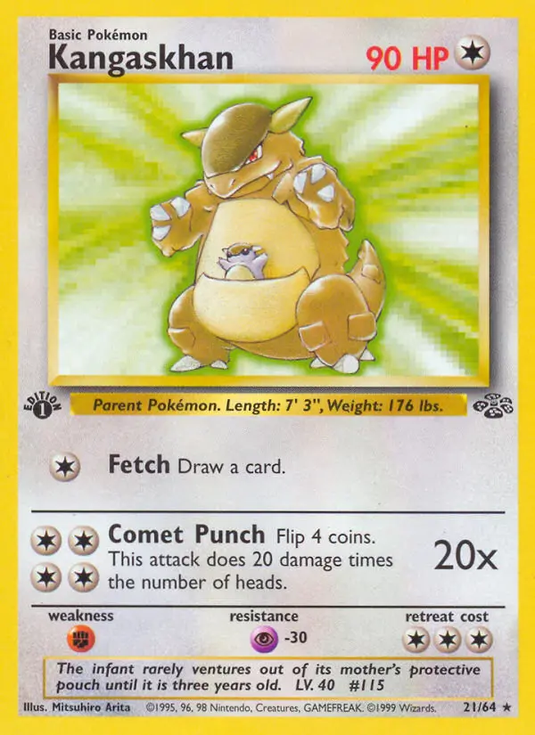 Carta Kangaskhan — Jungle 21/64