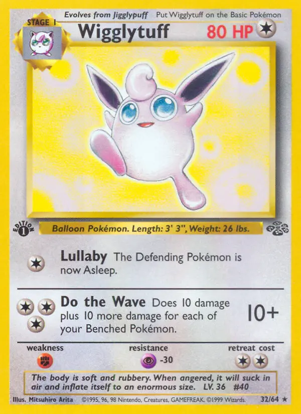 Carta Wigglytuff — Jungle 32/64