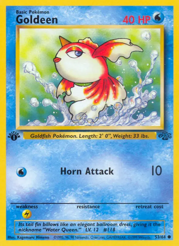 Carta Goldeen — Jungle 53/64