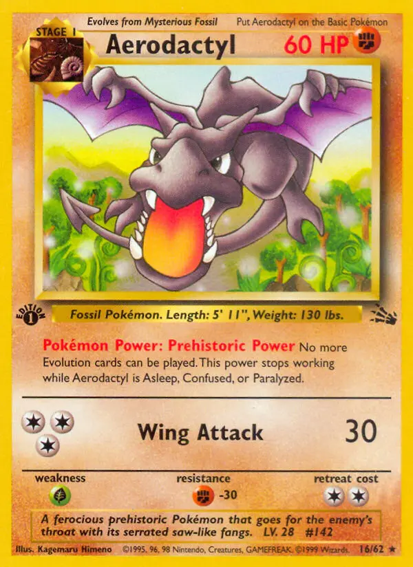 Aerodactyl 16/62