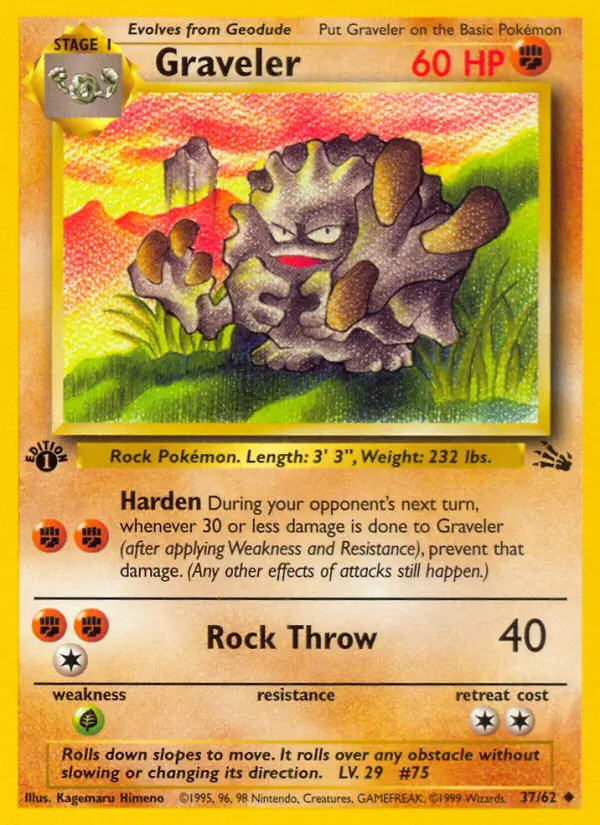 Graveler 37/62
