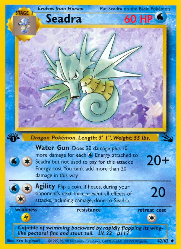 Carta Seadra — Fossil 42/62