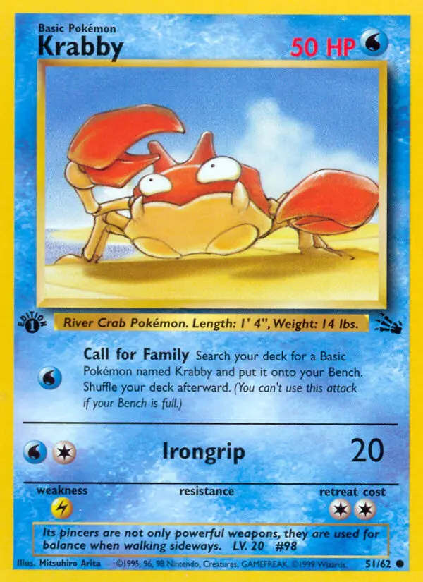 Carta Krabby — Fossil 51/62