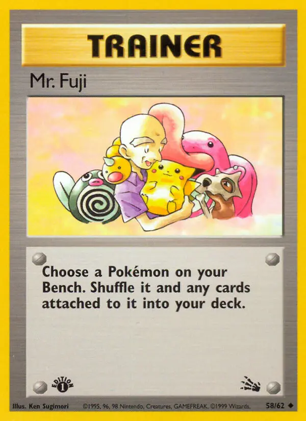 Carta Mr. Fuji — Fossil 58/62