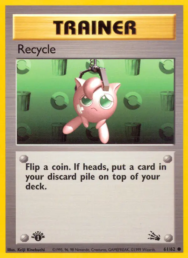 Carta Recycle — Fossil 61/62