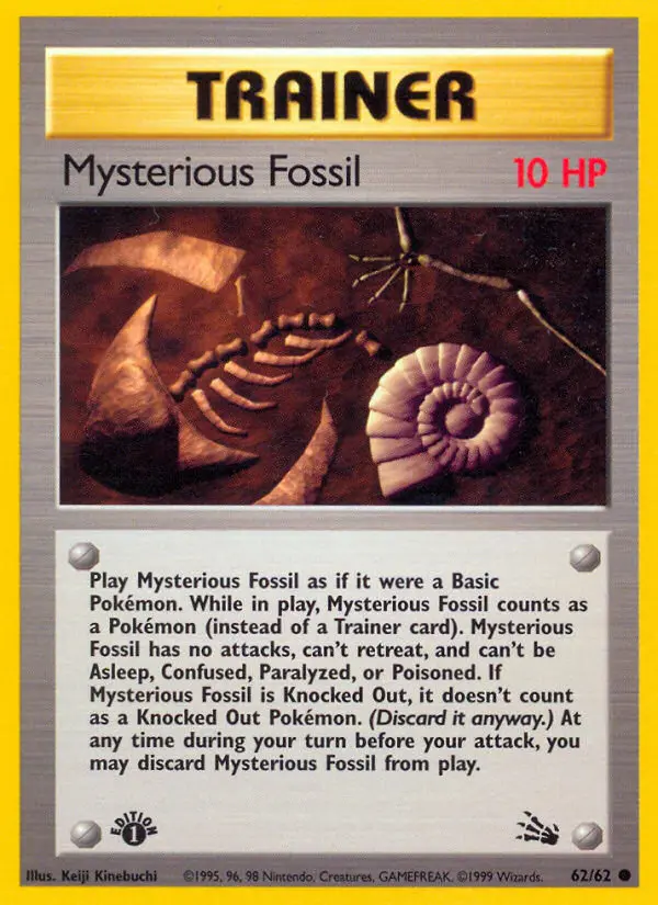 Carta Mysterious Fossil — Fossil 62/62