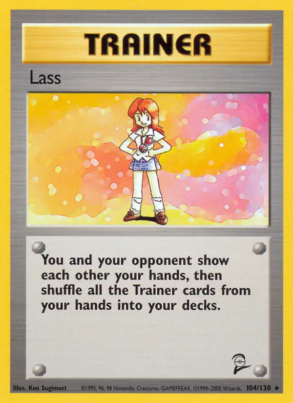 Carta Lass — Base Set 2 104/130