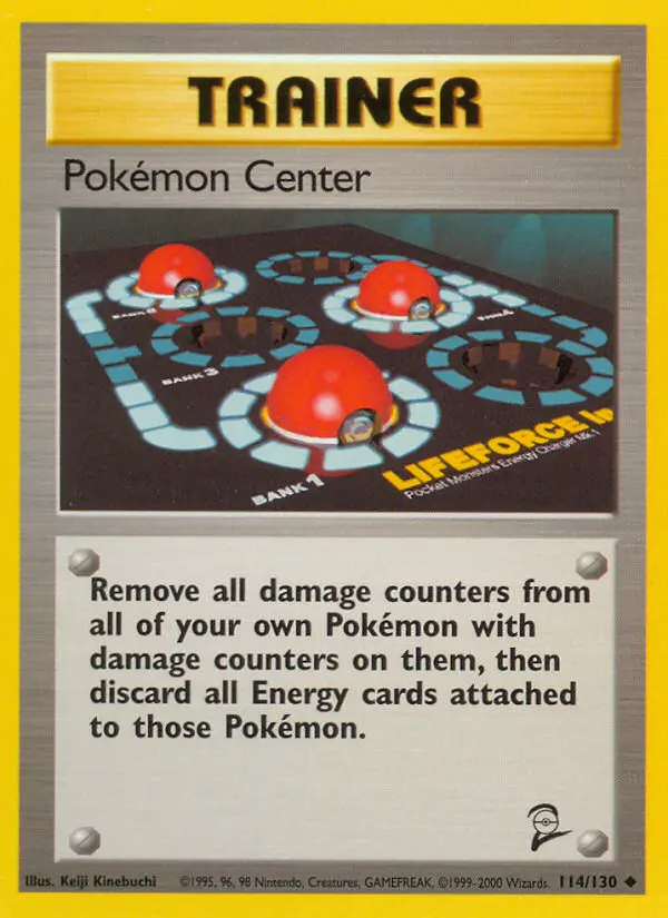 Carta Pokémon Center — Base Set 2 114/130