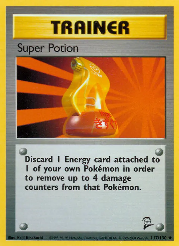Carta Super Potion — Base Set 2 117/130