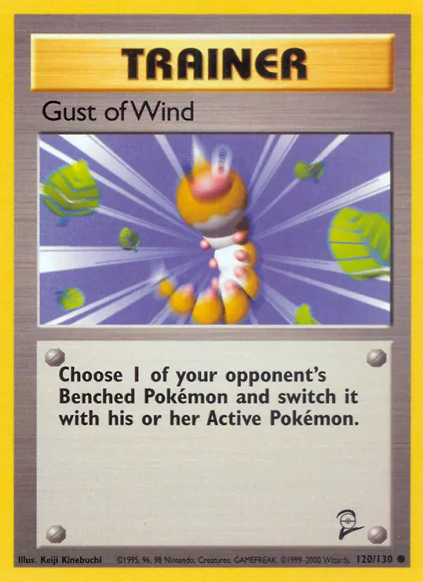 Carta Gust of Wind — Base Set 2 120/130