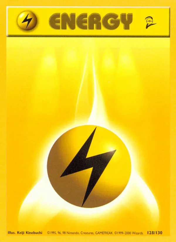 Carta Lightning Energy — Base Set 2 128/130