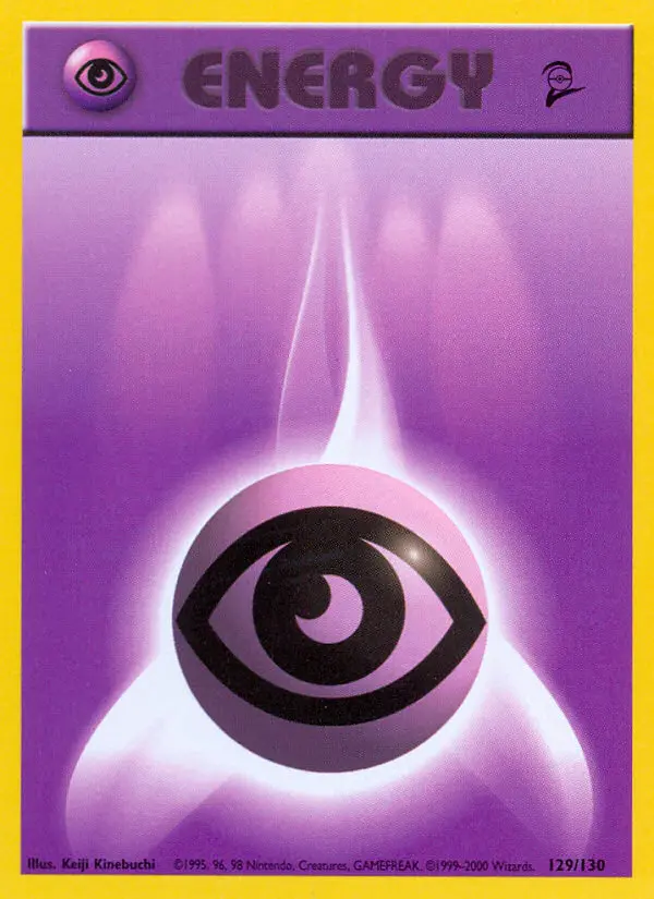 Carta Psychic Energy — Base Set 2 129/130