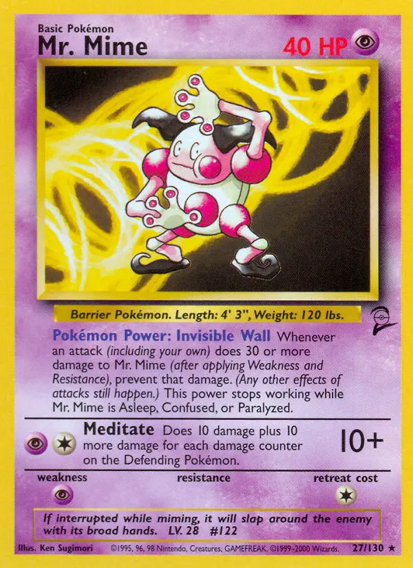 Mr. Mime 27/130
