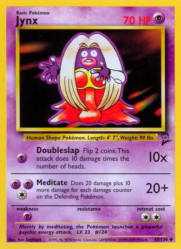 Carta Jynx — Base Set 2 45/130