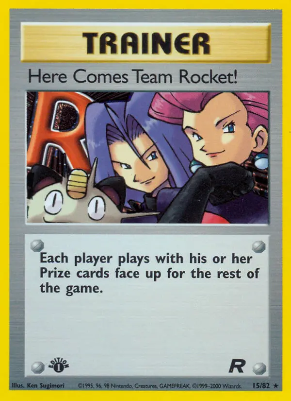 Carta Here Comes Team Rocket! — Team Rocket 15/82