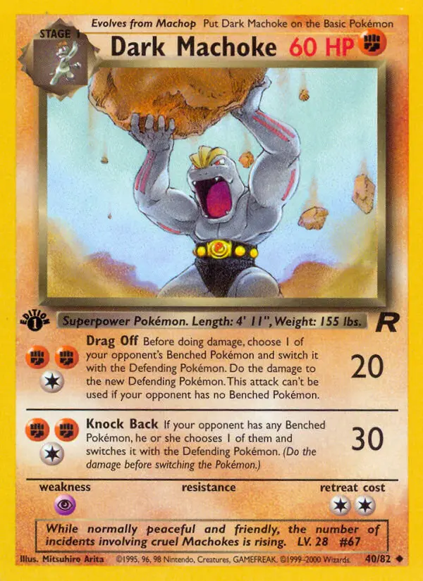 Dark Machoke 40/82