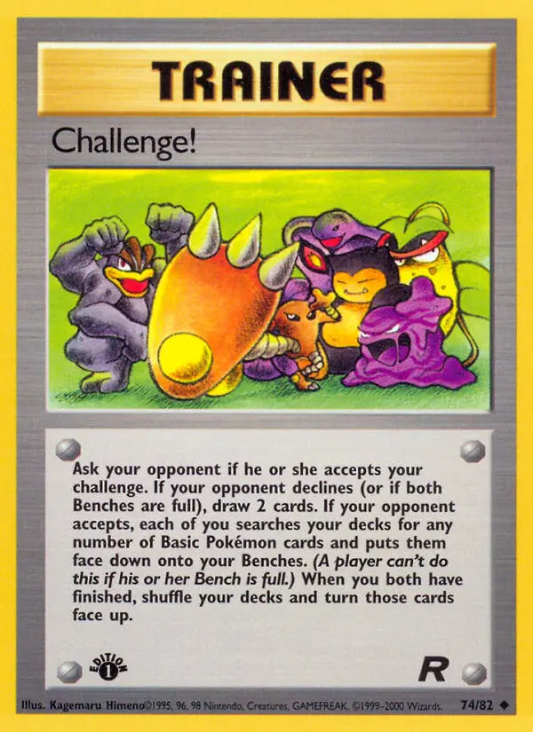 Carta Challenge! — Team Rocket 74/82