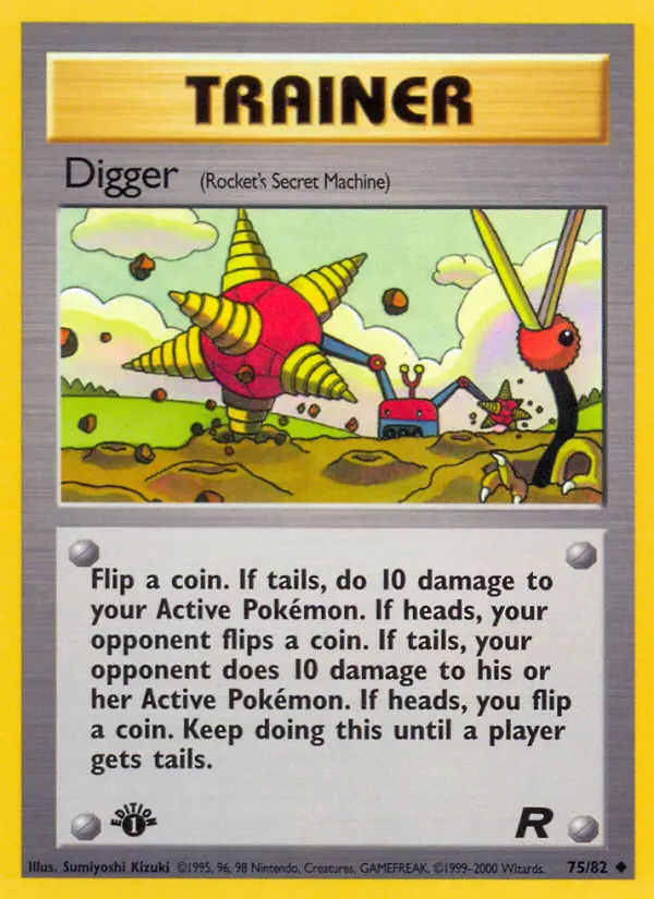 Carta Digger — Team Rocket 75/82