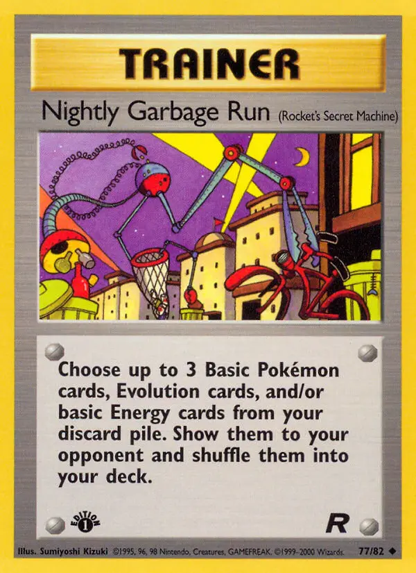 Carta Nightly Garbage Run — Team Rocket 77/82