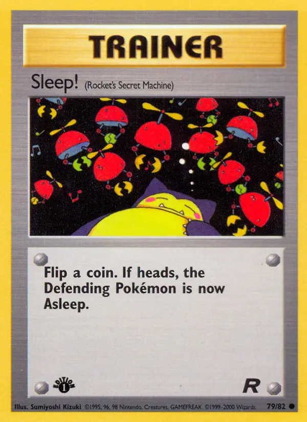 Carta Sleep! — Team Rocket 79/82