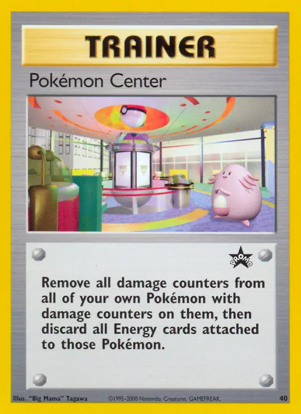 Carta Pokémon Center — Wizards Black Star Promos 40/53