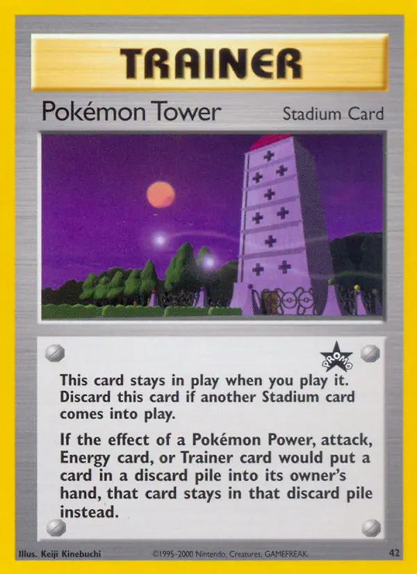 Carta Pokémon Tower — Wizards Black Star Promos 42/53