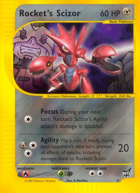 Rocket’s Scizor 4/9
