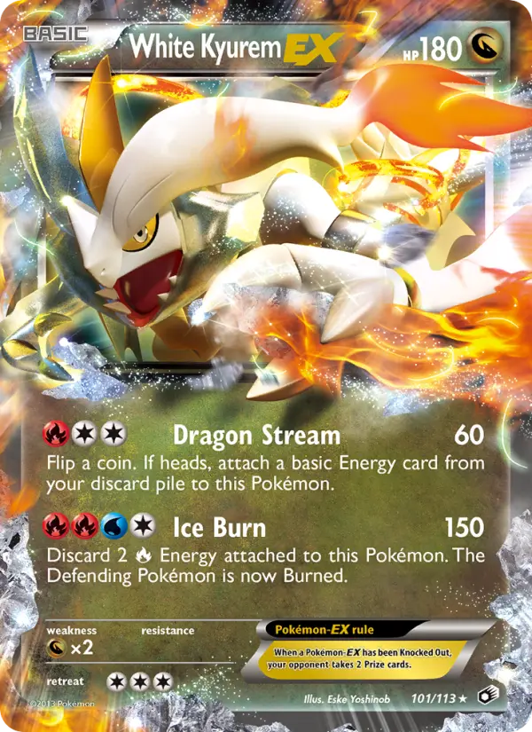 White Kyurem-EX 101/113