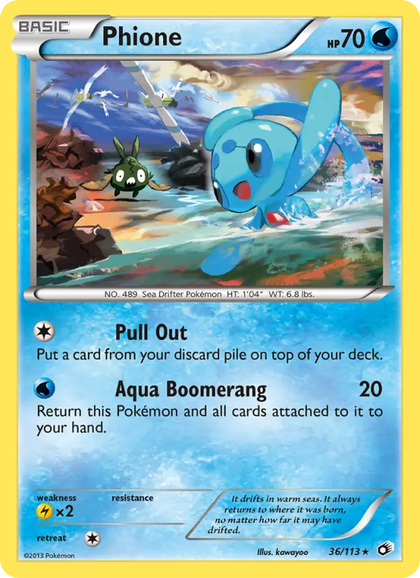 Carta Phione — Legendary Treasures 36/113