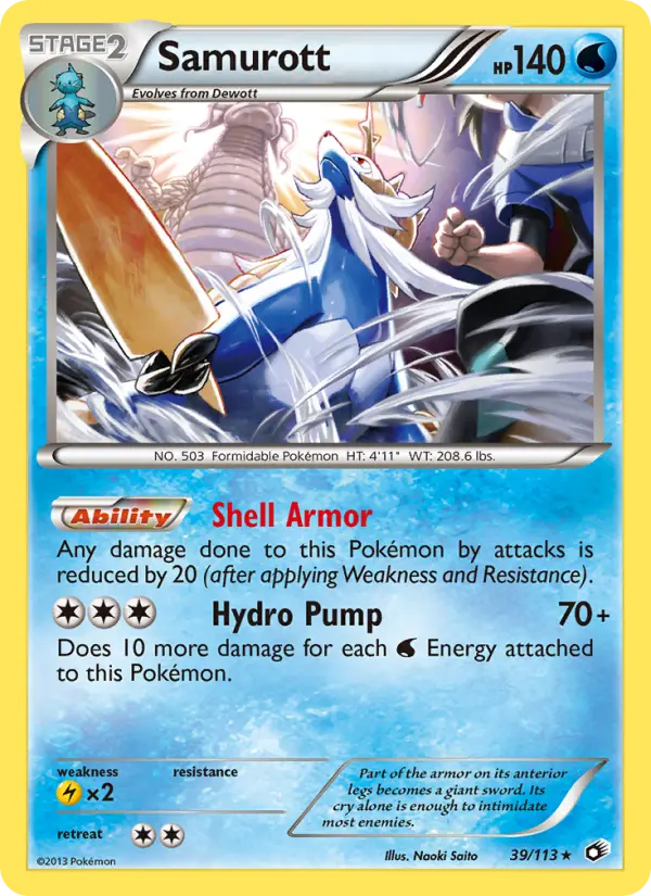 Carta Samurott — Legendary Treasures 39/113