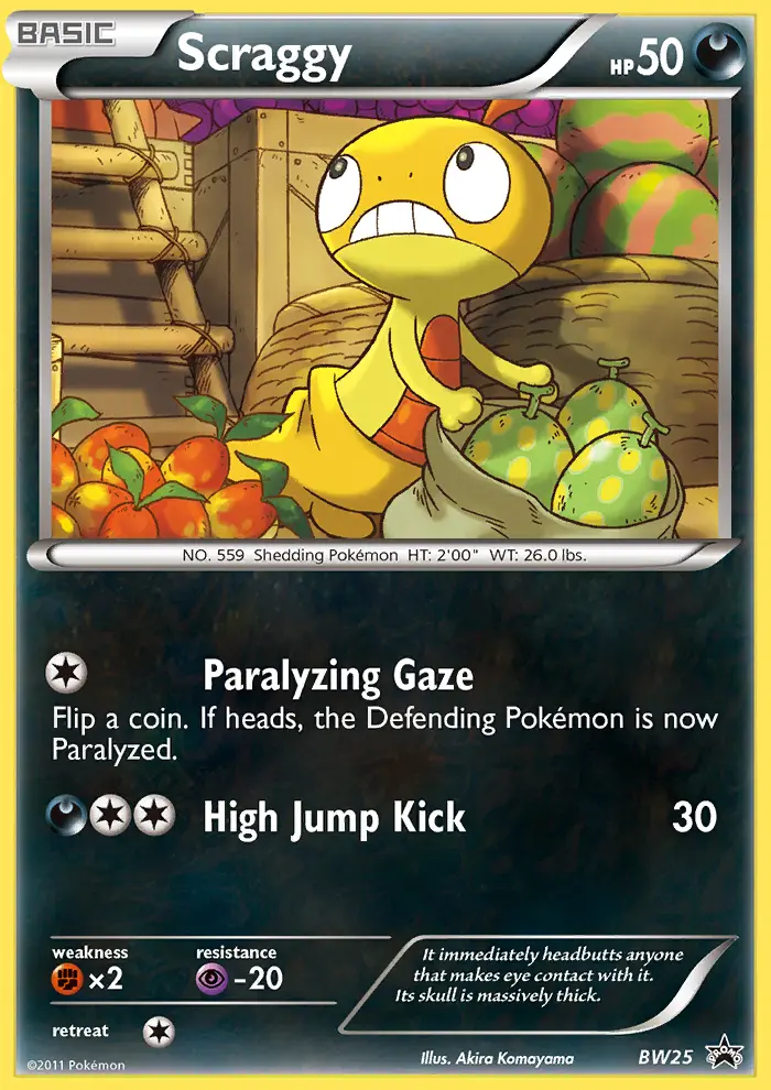 Scraggy BW25/101