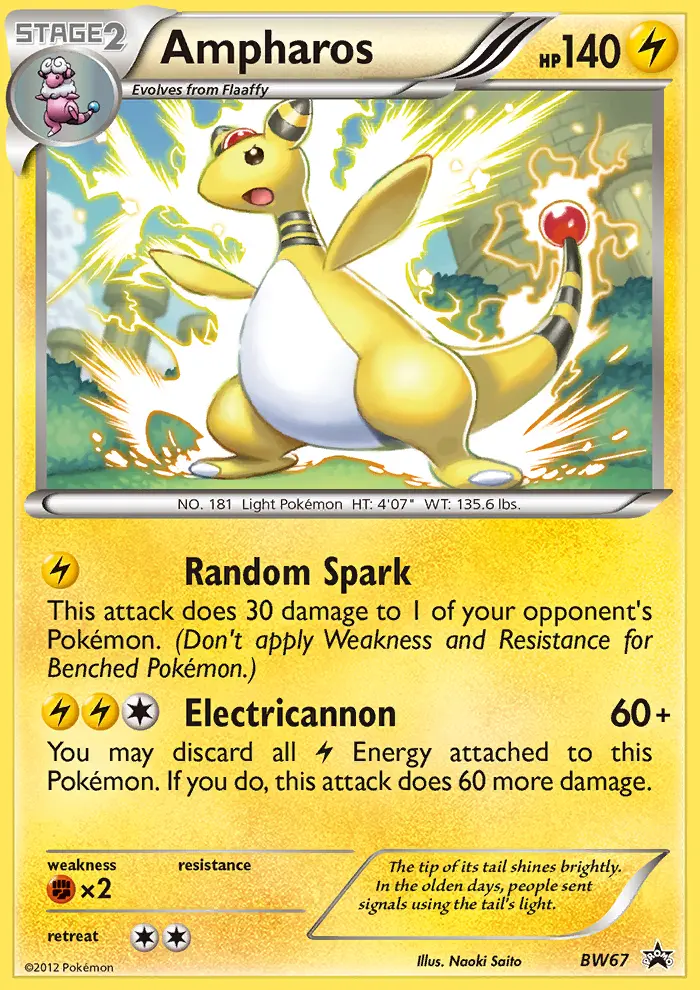 Ampharos BW67/101
