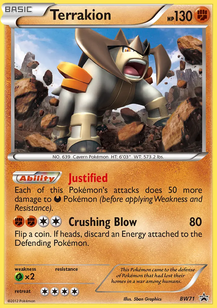 Terrakion BW71/101