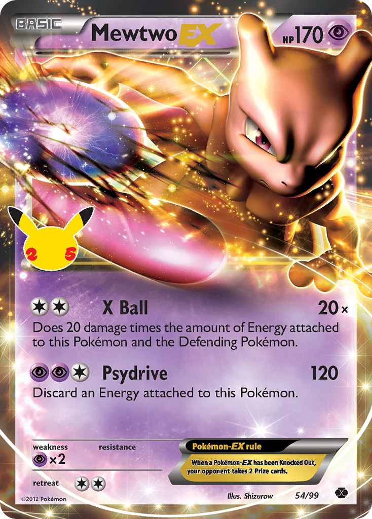Mewtwo EX 54A/25