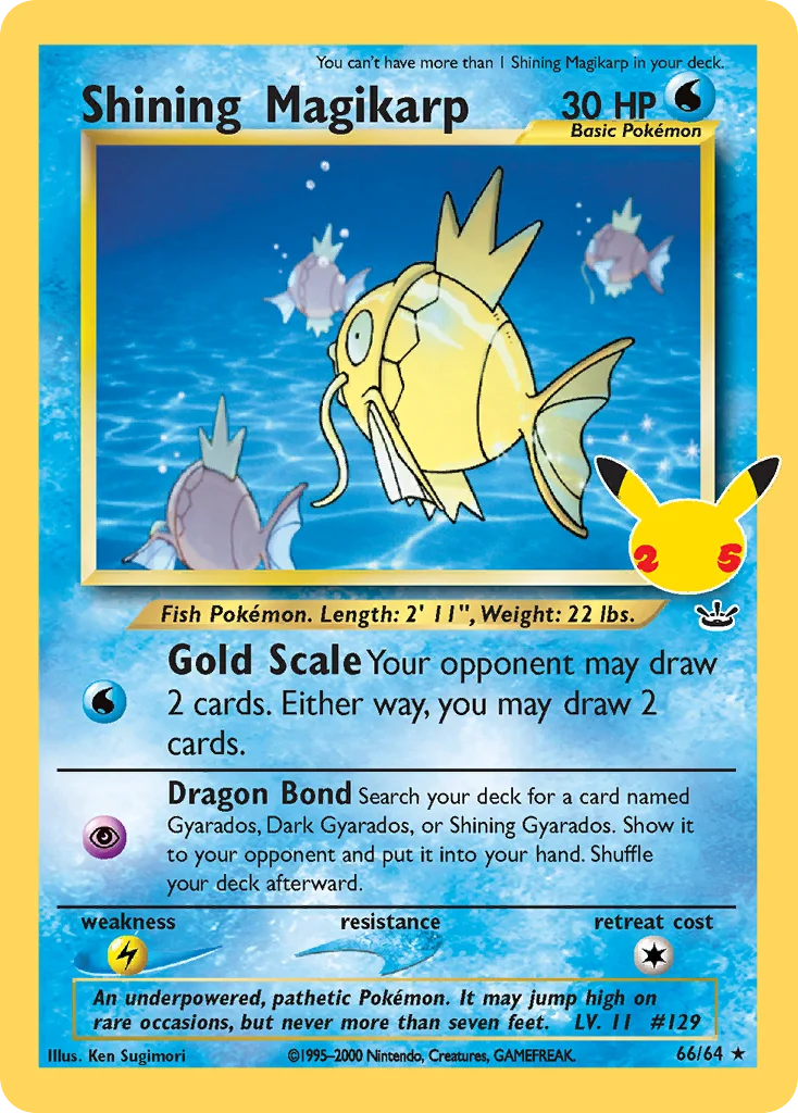 Shining Magikarp 66A/25